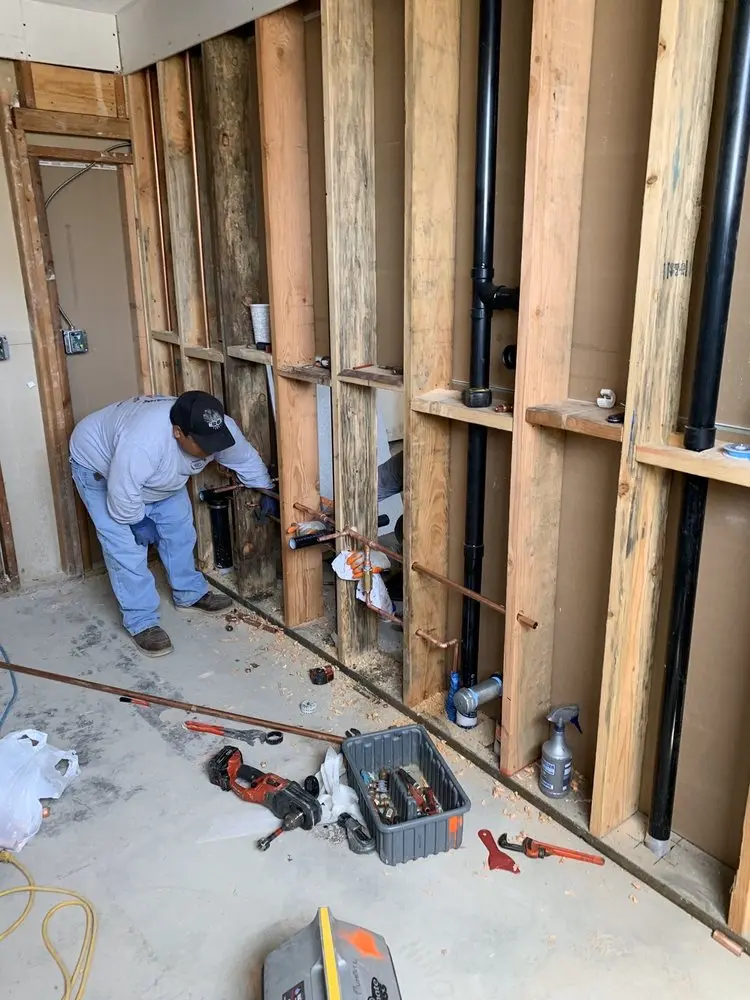 Commercial rough-in plumbing for Commercial Plumbing in Lackland Terrace